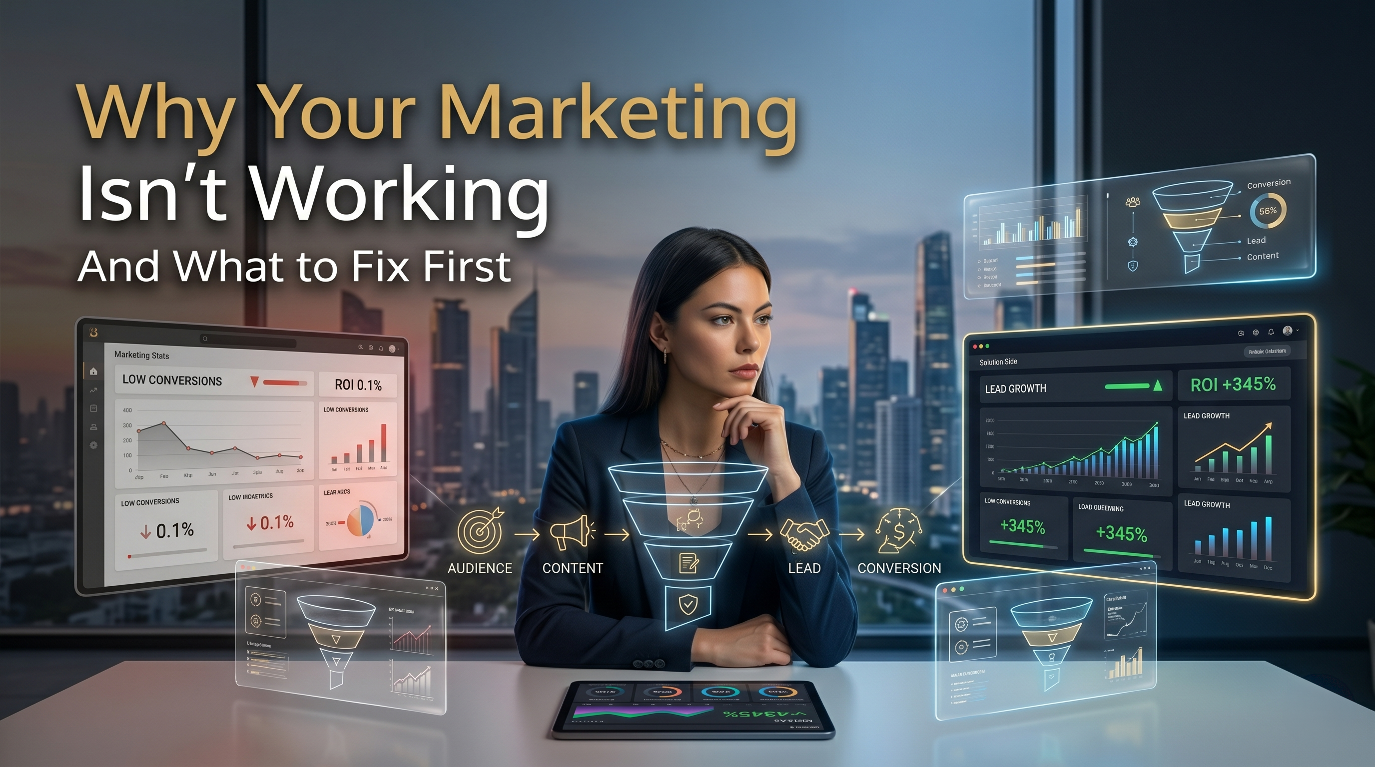 Why Your Marketing Isn’t Working (And What to Fix First)