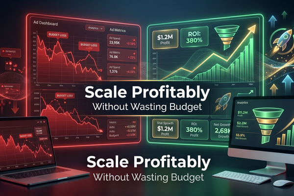 How We Help Brands Scale Profitably (Without Wasting Budget)