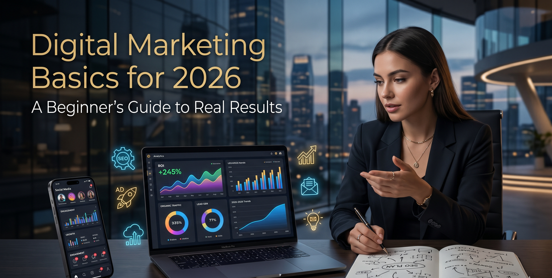 Digital Marketing Basics for 2026: A Beginner’s Guide to Real Results