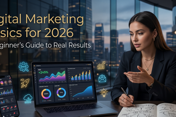 Digital Marketing Basics for 2026: A Beginner’s Guide to Real Results