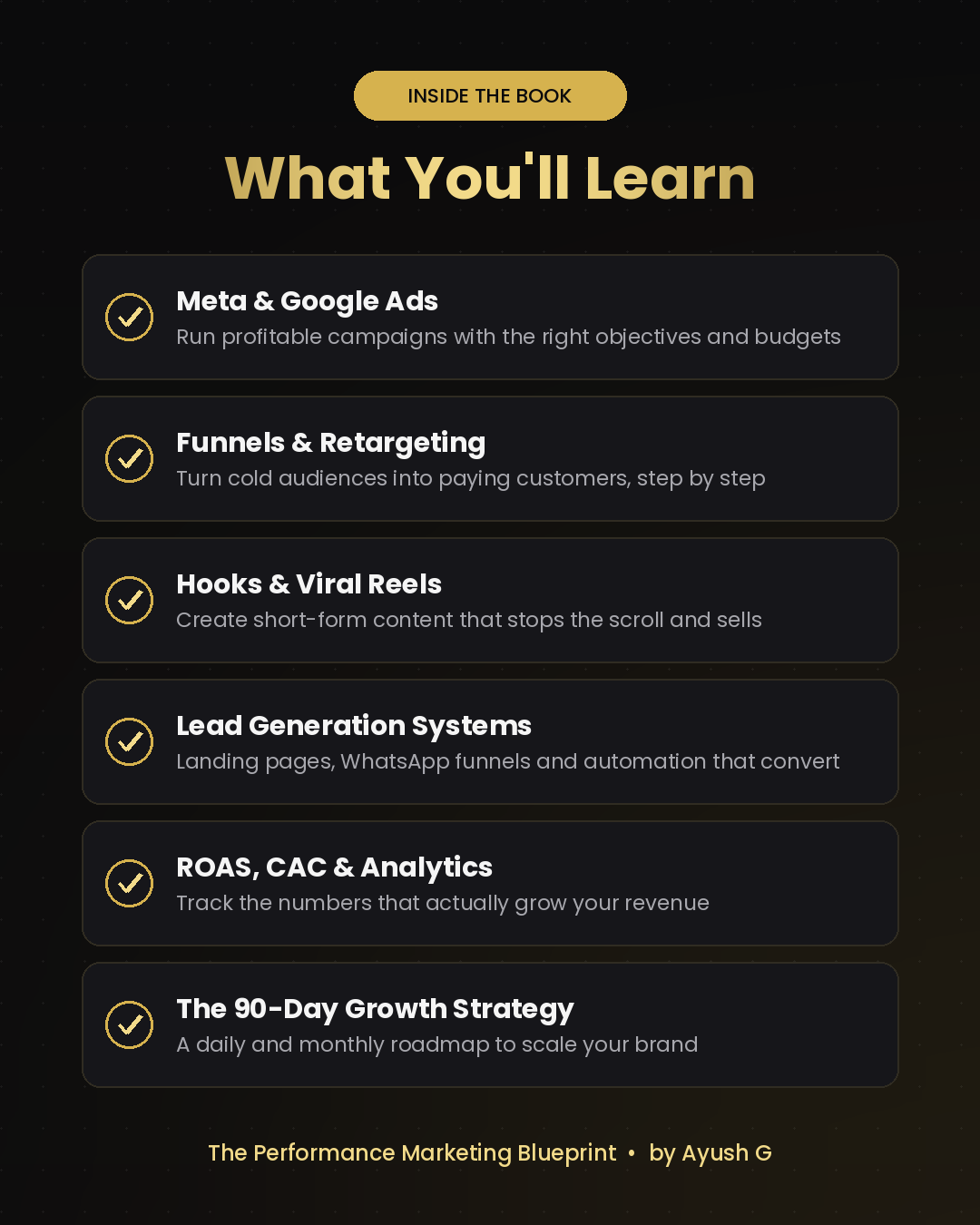 The Performance Marketing Blueprint